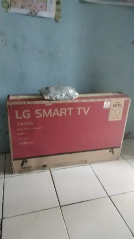 Terima beli TV kondisi rusak mati