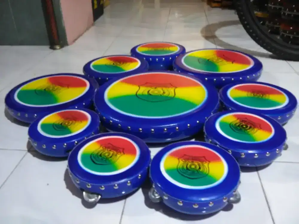 Rebana Dewasa Isi 9 Alat Murah