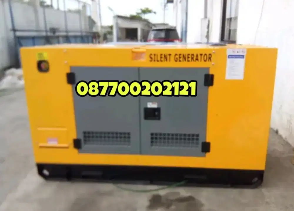 (KRANGGAN TEKNIK)genset silent 37,5 kva daya 30 rb watt termurah