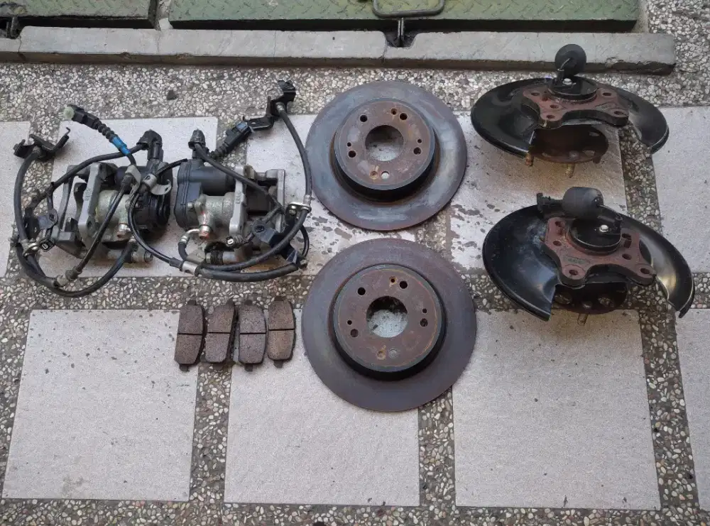 dijual rem set belakang honda hrv brake set honda hr-v