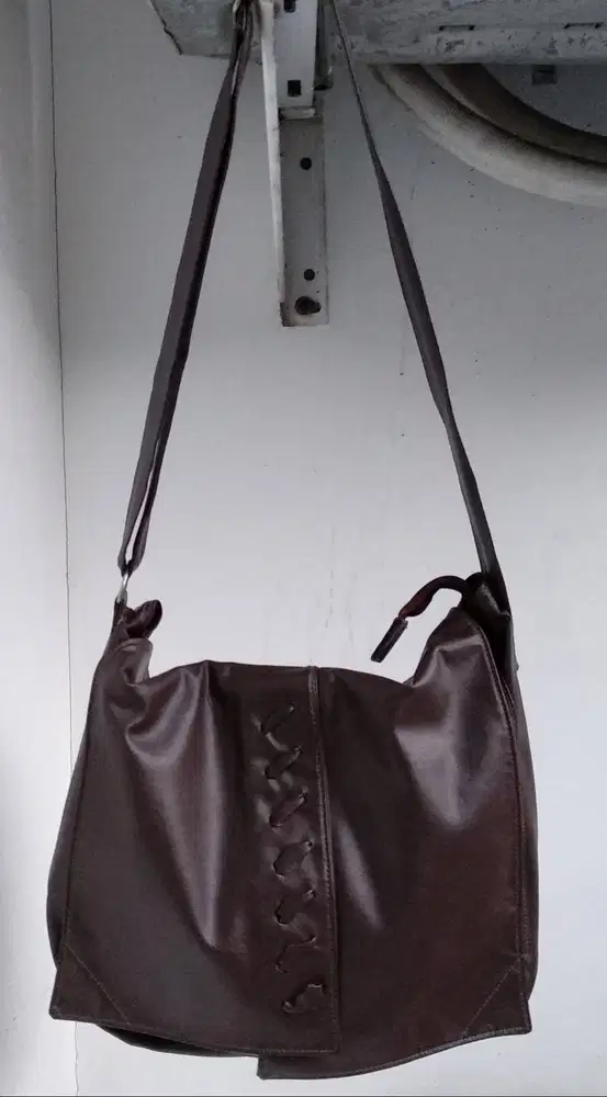 Tas Coklat Tali panjang