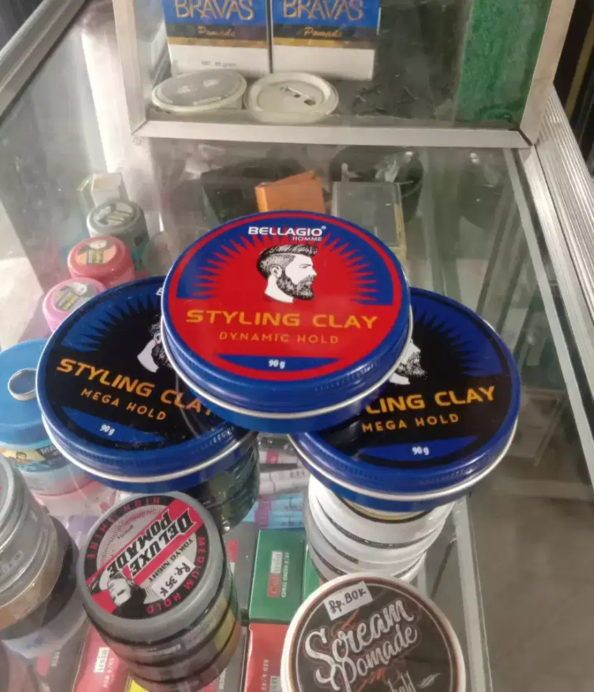 Pomade belagio clay medium hold