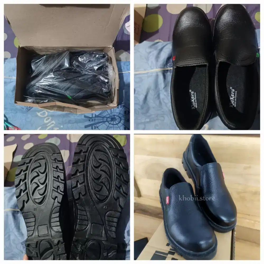 sepatu  safety no 42   merk CAT 170 neet  cod plaza buaran  aj.