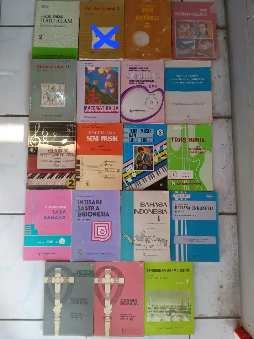 Aneka Buku Mapel Jadul