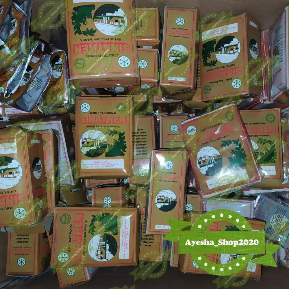 JAMU PEGALINU SINATREN Cap KERETA LAMA (10 saset/60bungkus)