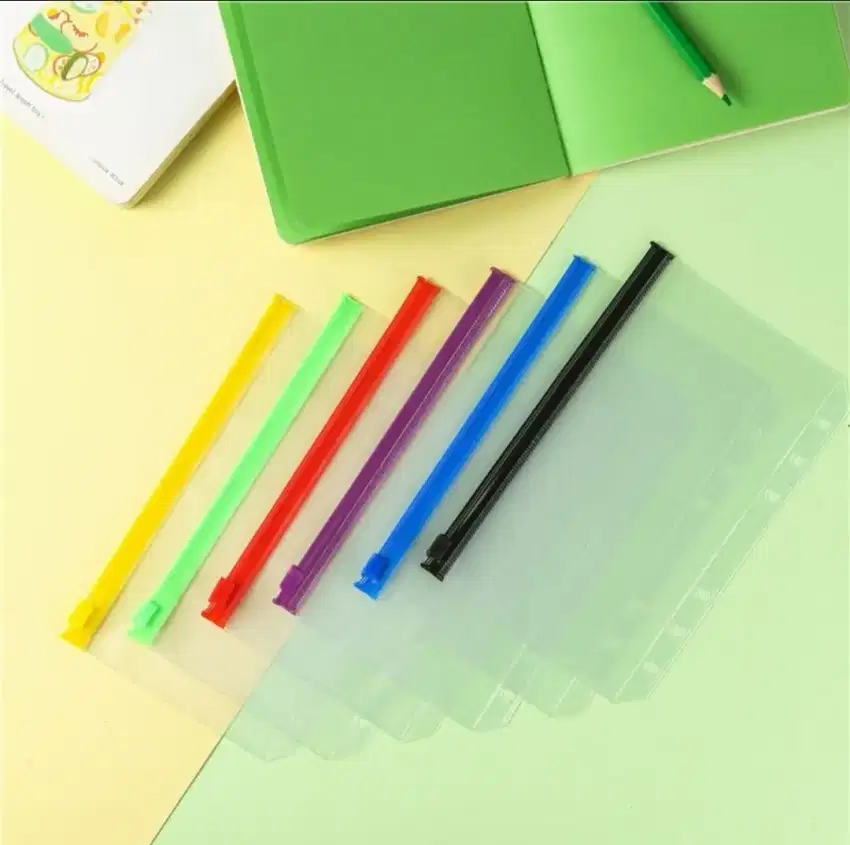 Zipper pouch untuk Binder A5 (6 Ring)