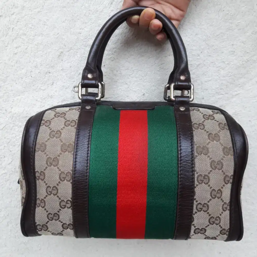 Tas Gucci Boston Wanita Preloved