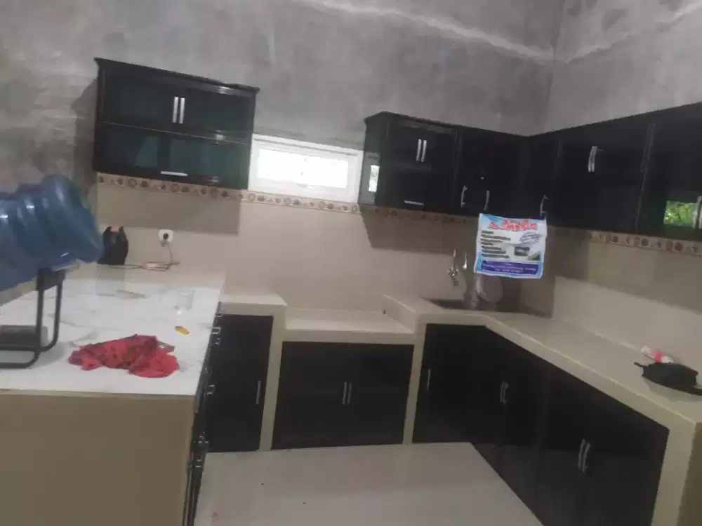 Kitchen set aluminium meja kompor