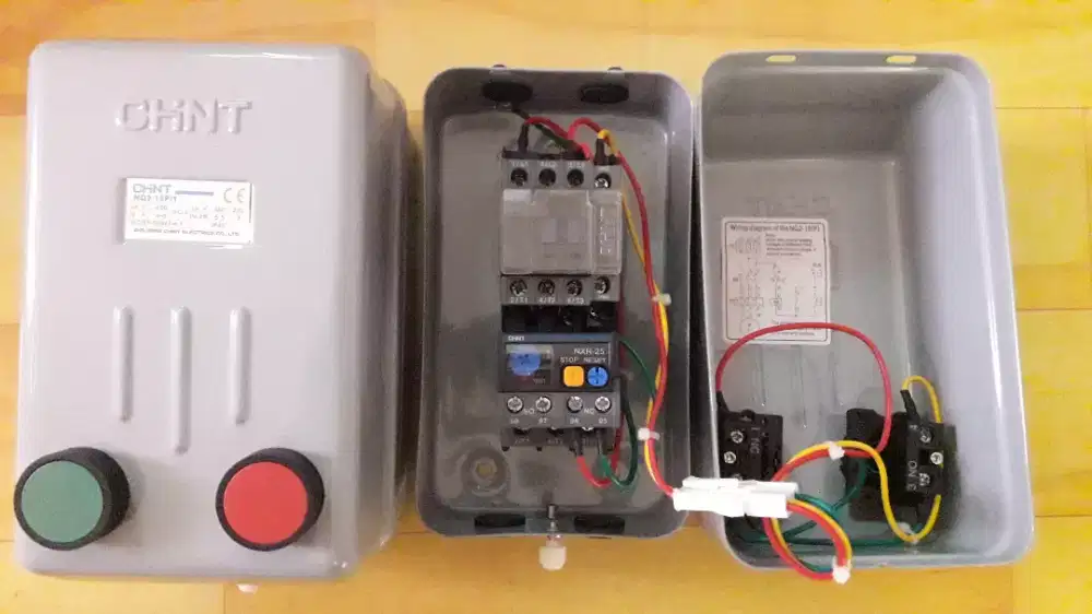 panel listrik starter motor