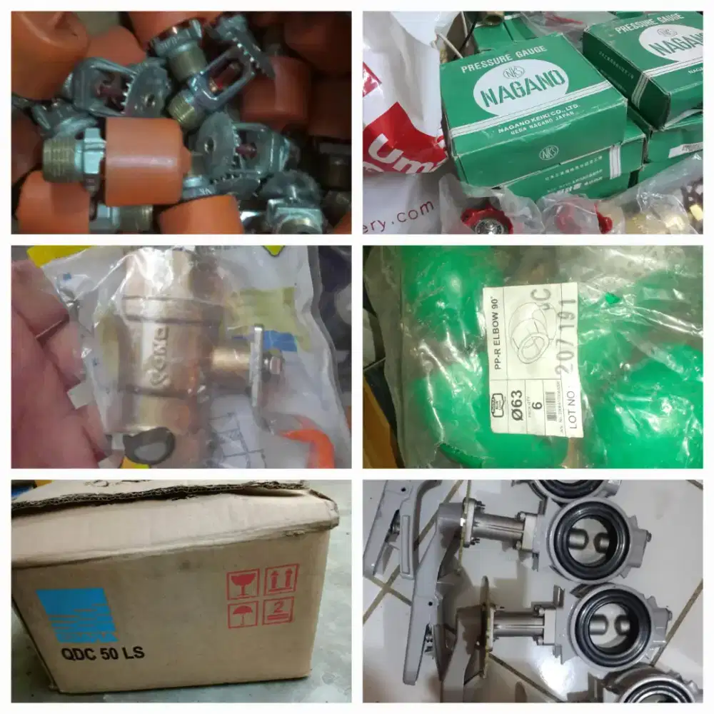 Jual beli sisa proyek valve kitz pipa ppr kran toto