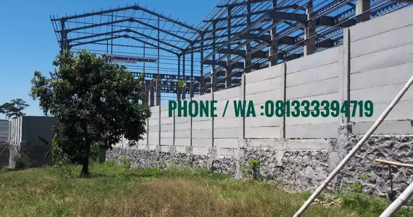 Pagar beton precast