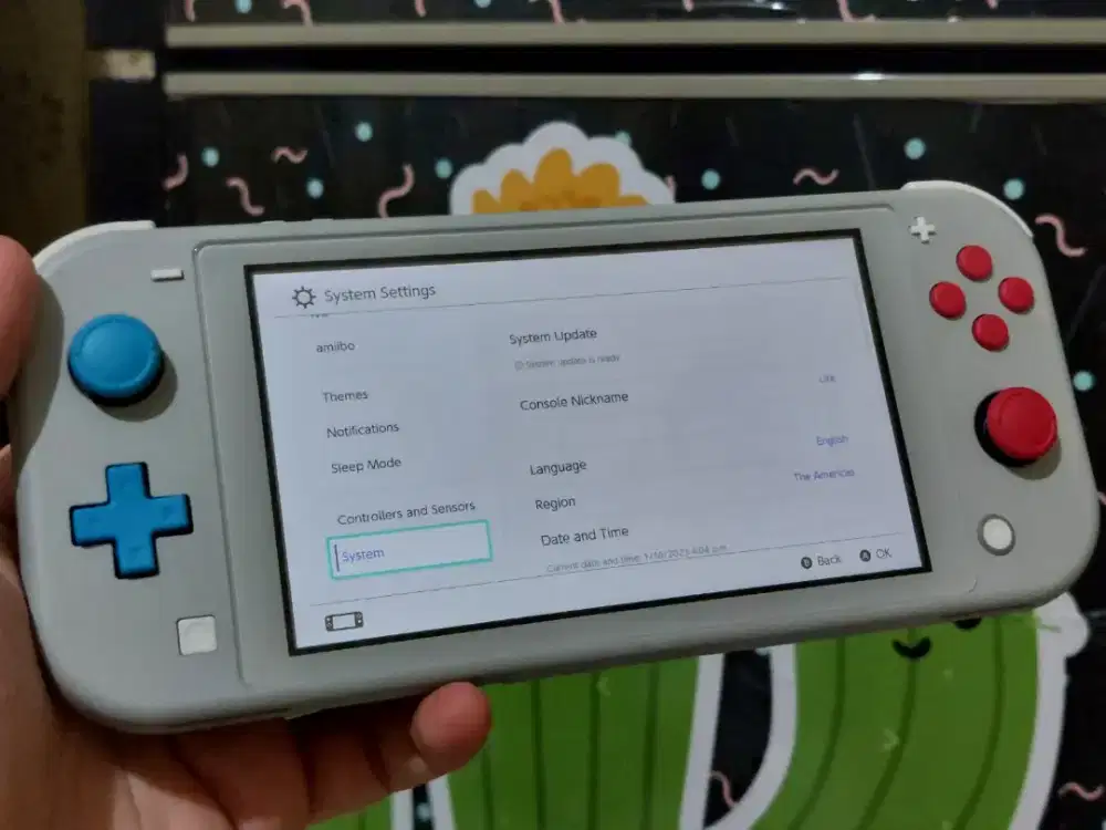 Nintendo switch zacian and zamazenta Edition Games & Console 913975812