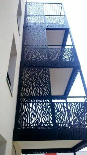 railing railling tangga void balkon plat besi cnc laser cutting #4