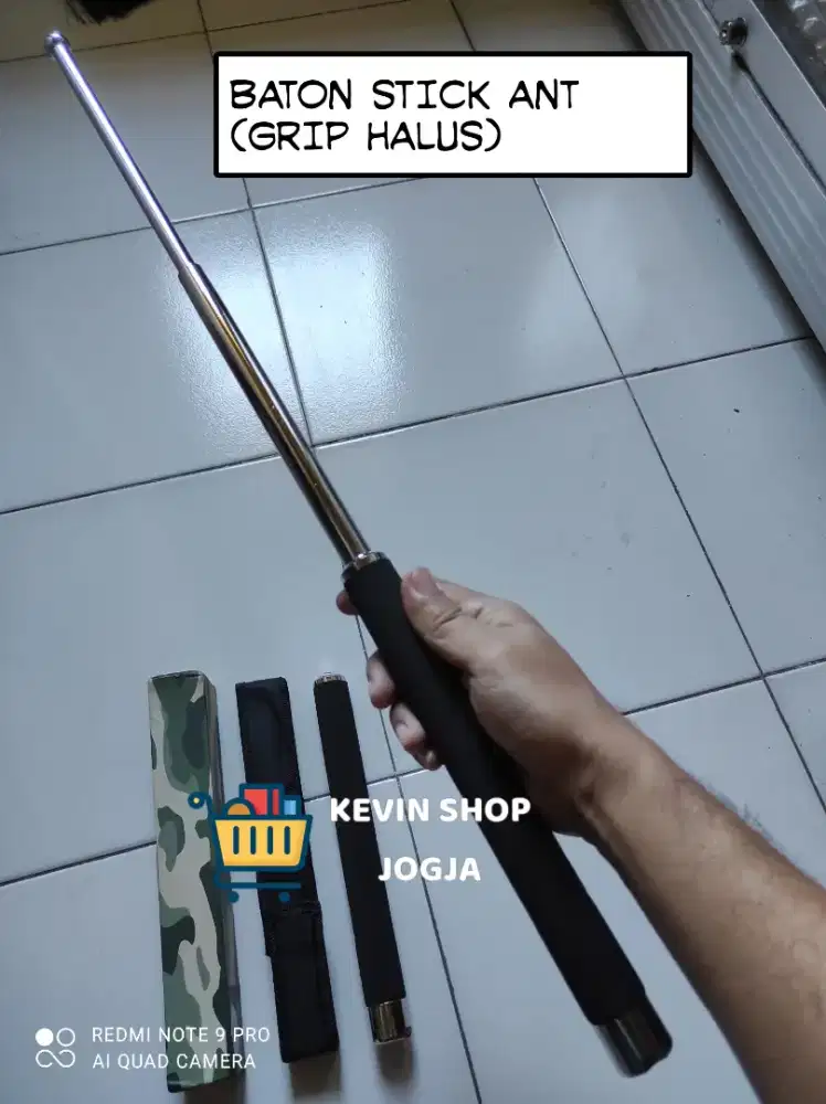 Baton Stick ANT crome busa grip halus original