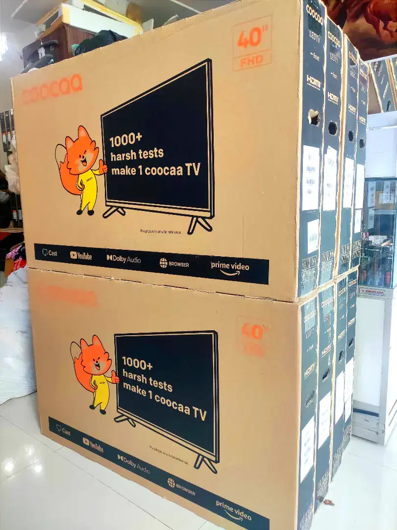 Coocaa 40 inch googleTV new garansi resmi