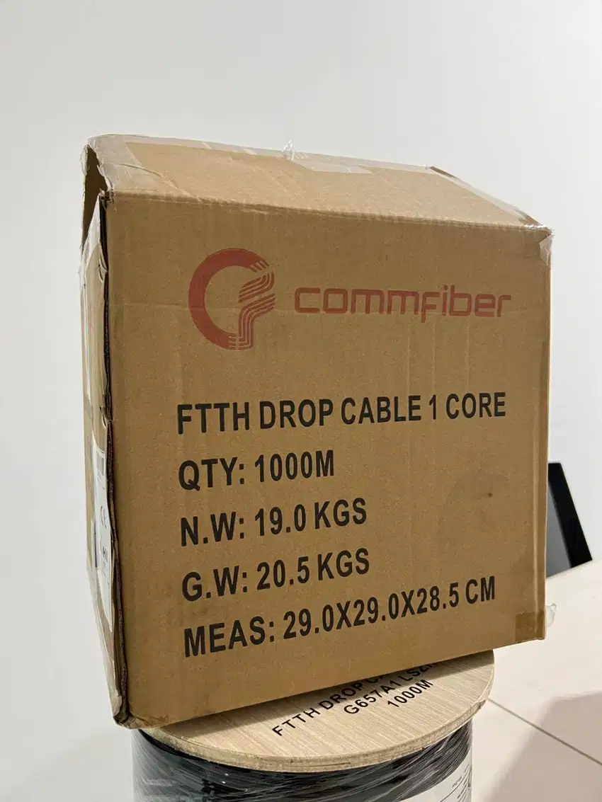 Kabel FTTH Dropcore Comfiber 1 core 3 Seling 1000meter