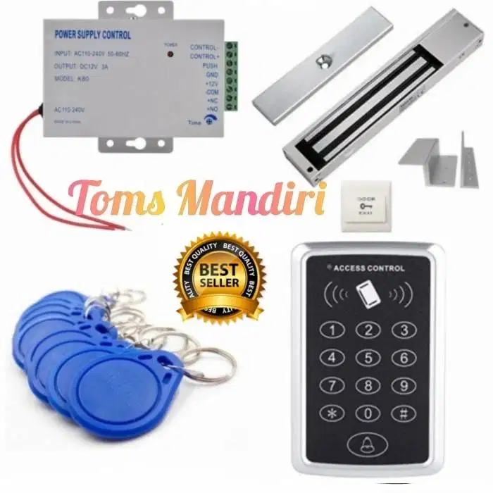 Paket PRFID Door Acces Control satu arah FREE PEMASANGAN