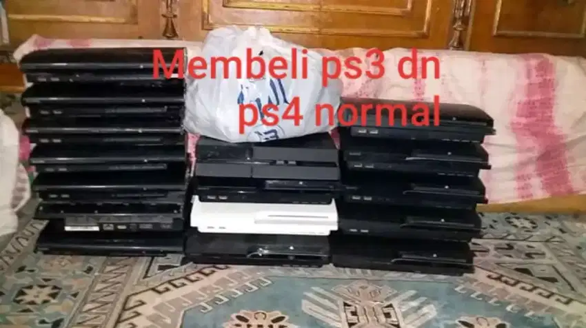 Cari dn membeli ps3 dn ps4 normal