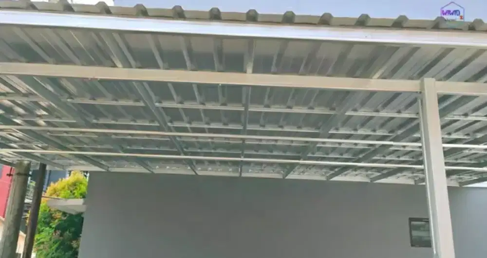 Kanopi baja ringan galvalum