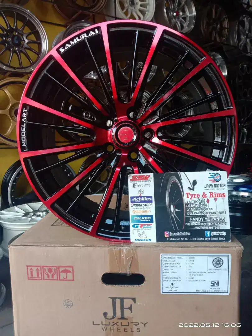 Velg modelart kyoto r17 5x100 lbr7,5 et42