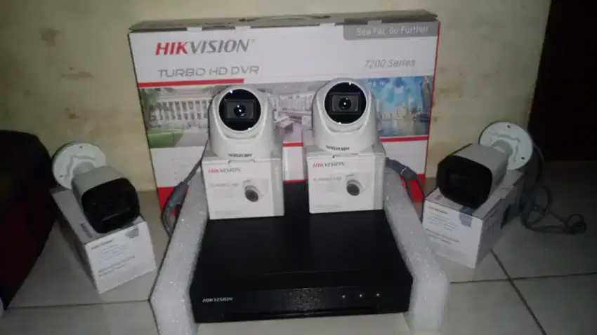 Paket Cctv Hikvision 2Mp 4 Kamera