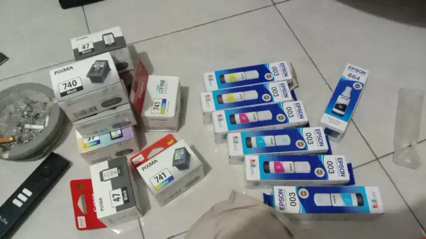 Dibeli Tinta Catridge baru dan bekas original