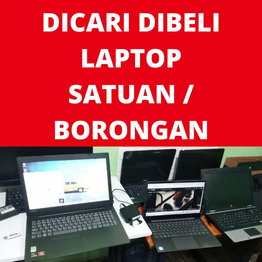 TERIMA JUAL BELI LAPTOP BEKAS SECOND