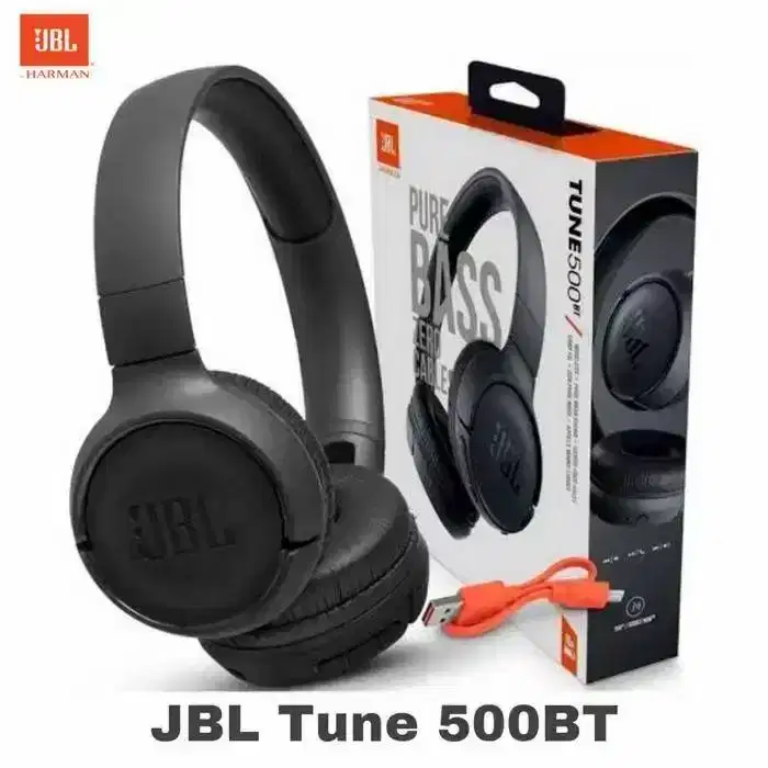 Headset Headphone Bluetooth JBL Tune T500BT