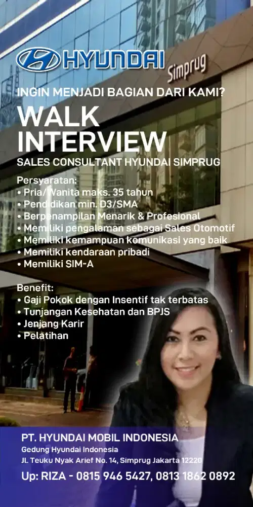 Sales Consultant Mobi Hyundai