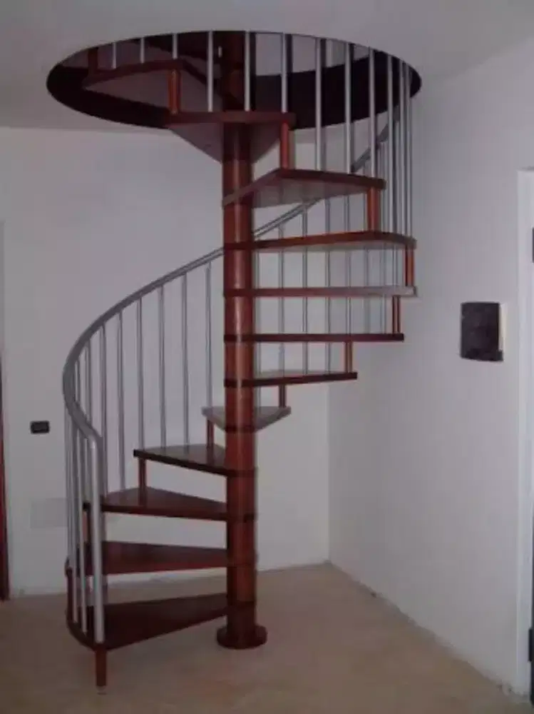 tangga putar dan tangga trap