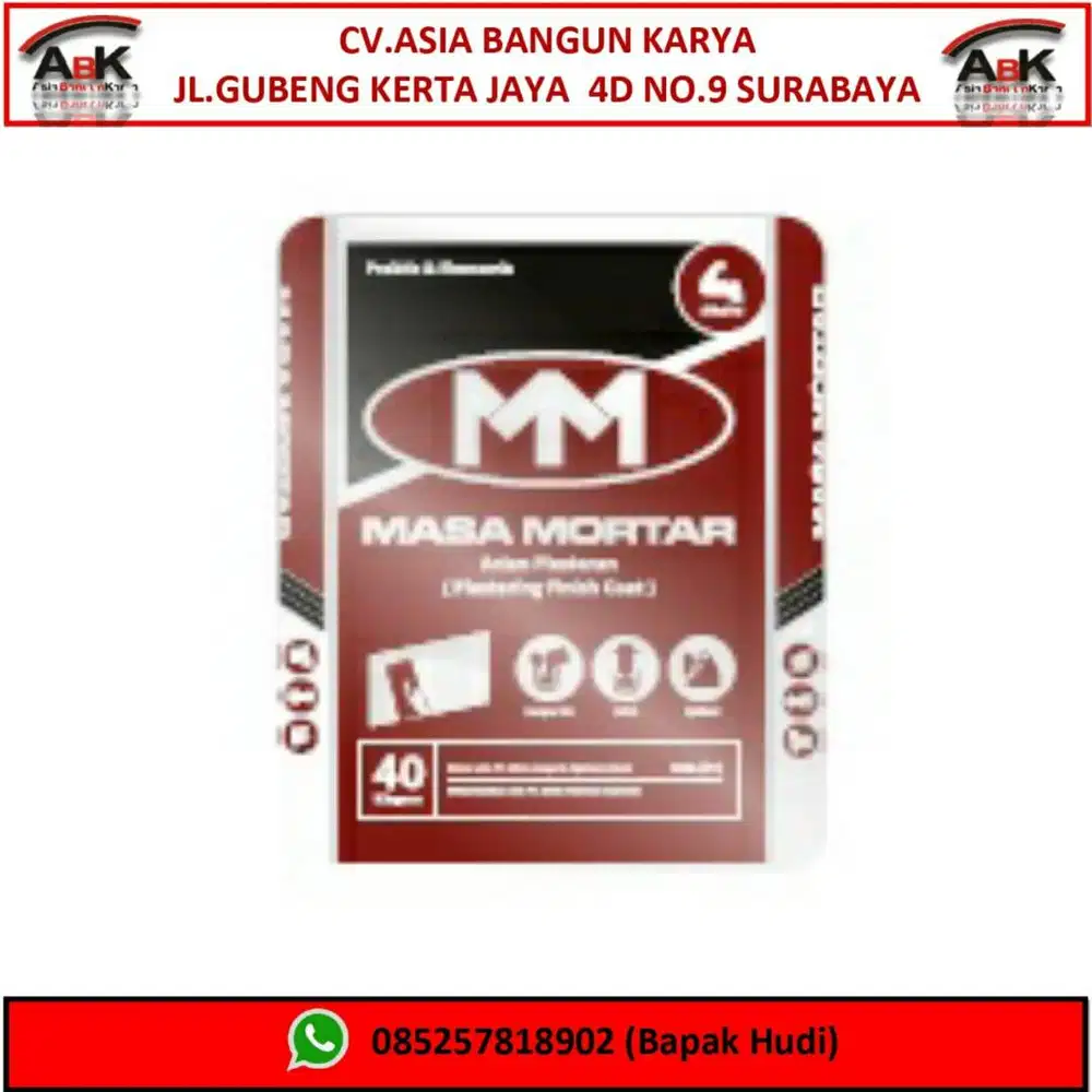 ACIAN PLESTERAN MM 310 + JASA PASANG (HARGA SENDIRI)