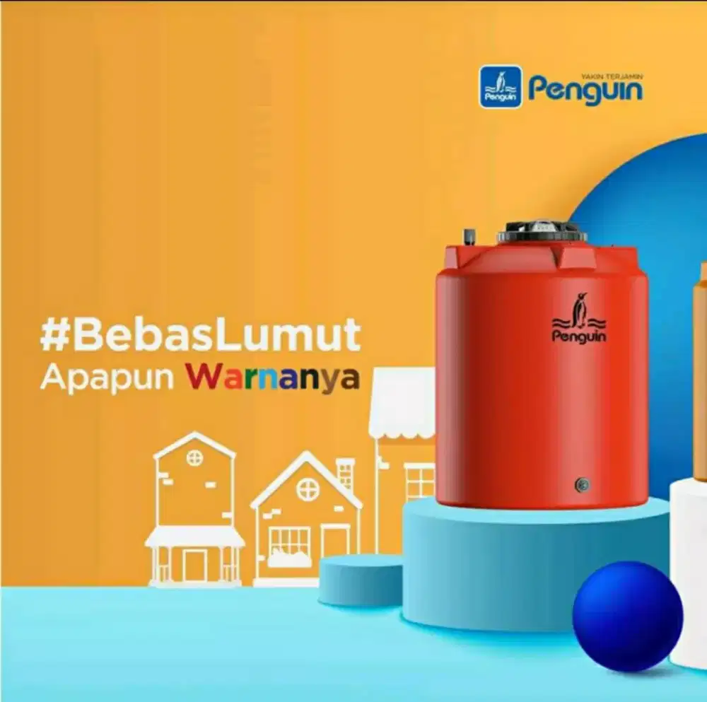 Tangki air tandon air PENGUIN garansi 18 th tersedia uk 300L~30.000L