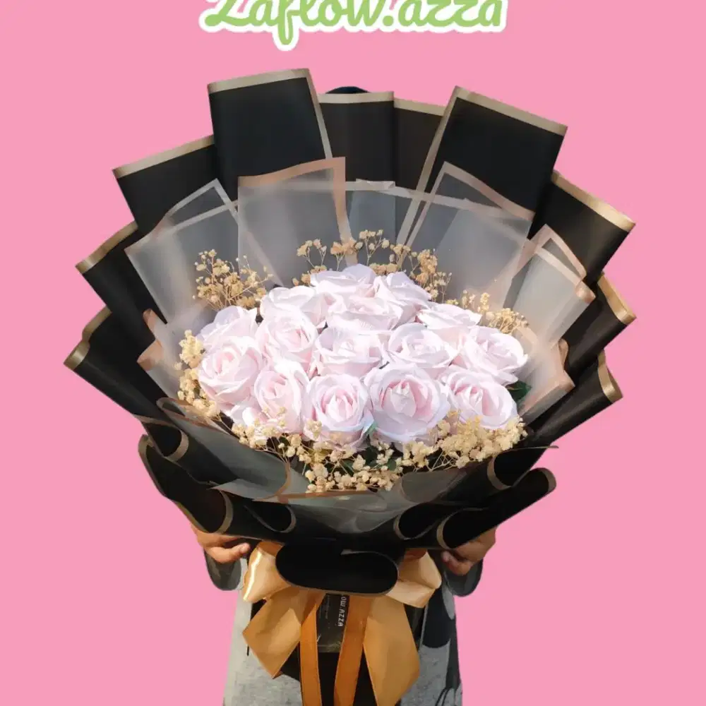 Buket bunga mawar Pelantikan