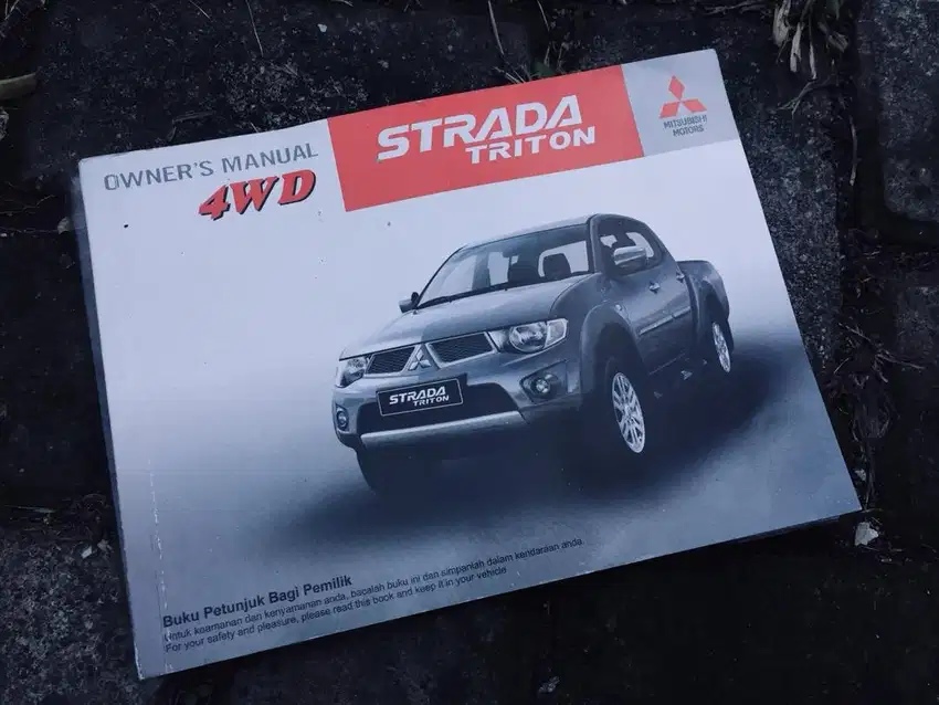 Book Manual Repro Ori Mitsubishi Strada Triton Awal Tahun 2012/2015