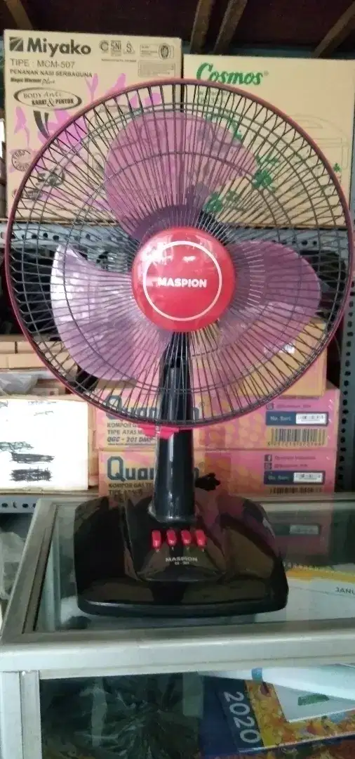 KIPAS ANGIN DUDUK MASPION 12 INCH