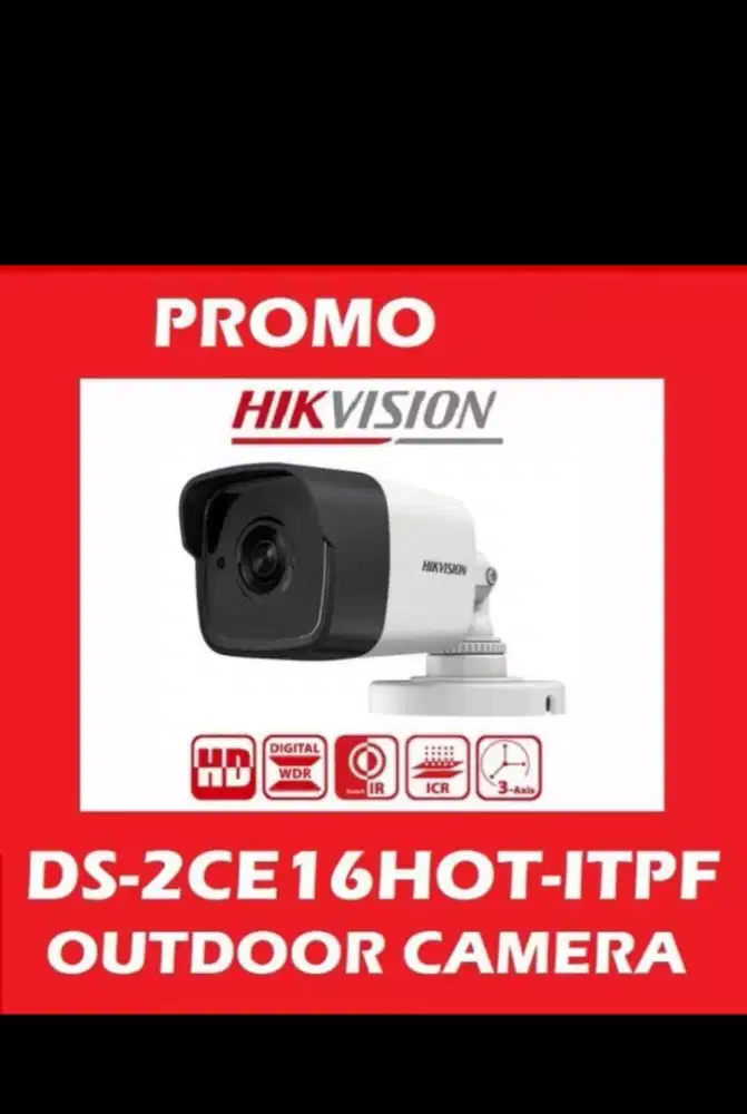 Cctv hikvision ada promo garansi 1 tahun
