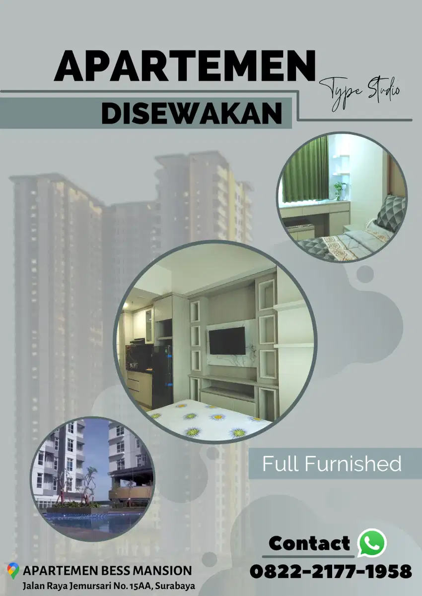 Apartemen Bess Mansion - Tipe Studio
