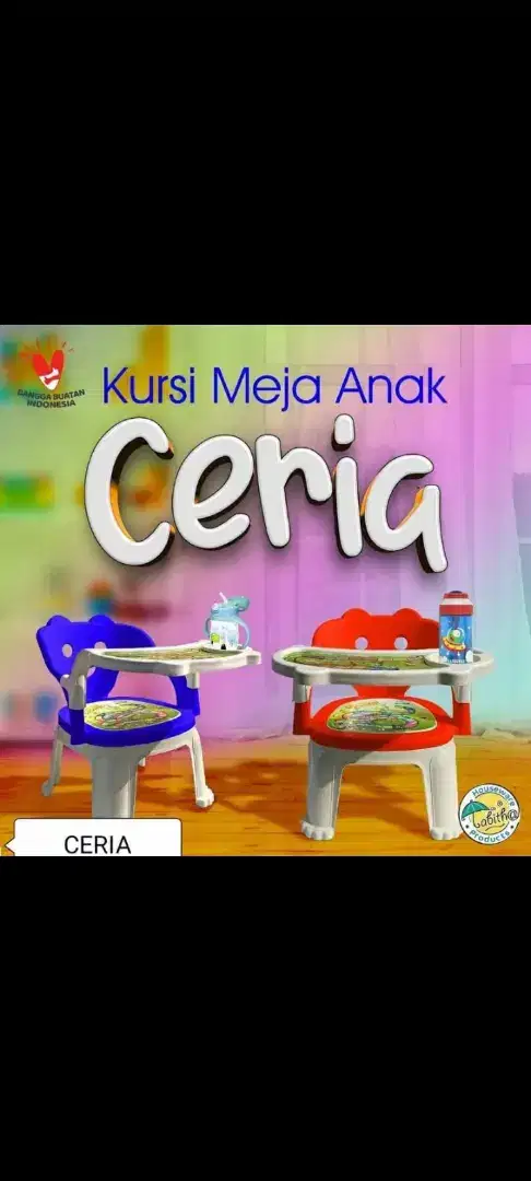 READY KURSI MAKAN ANAK / MEJA MAKAN ANAK