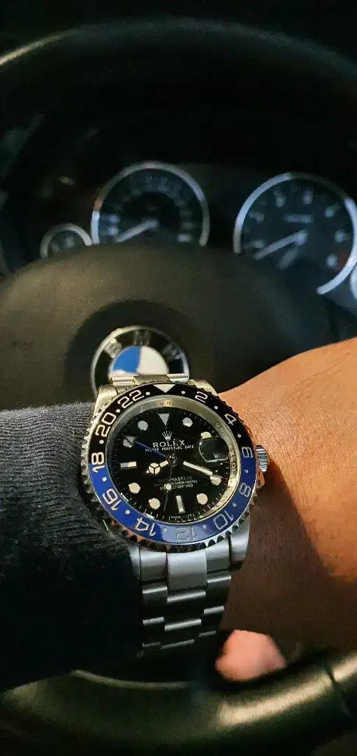 JAM ROLEX GMT AUTOMATIC