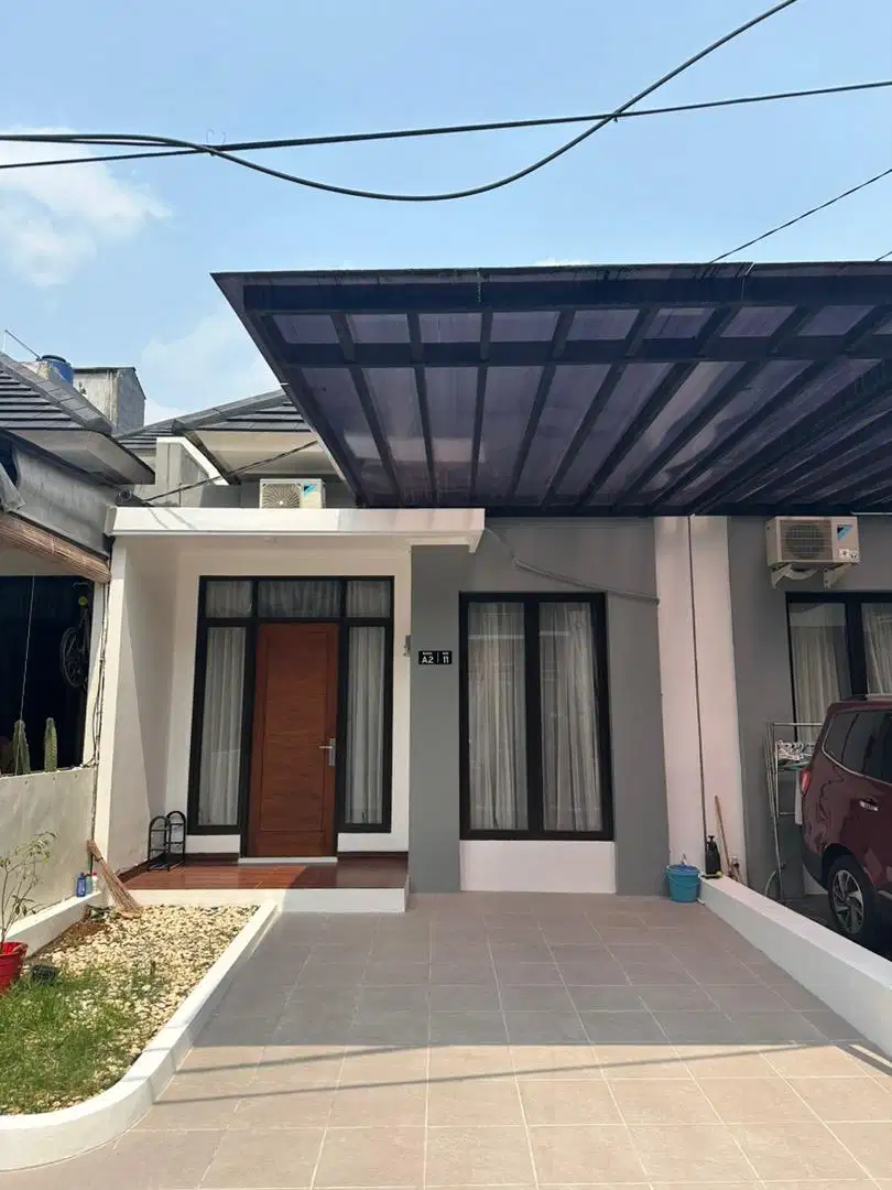 Disewakan rumah 1 lantai dalam cluster lokasi strategis