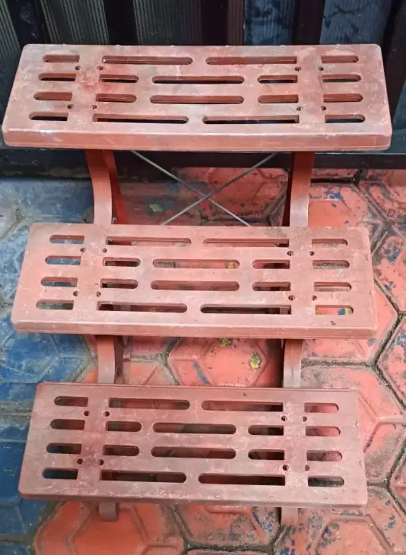 Jual Tempat Pot Susun 3 Baris