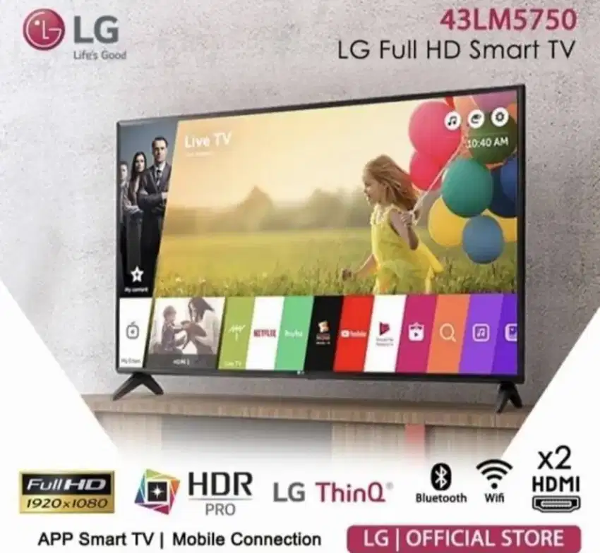 LG 43LM5750 Bisa Kredit Bunga 0 %