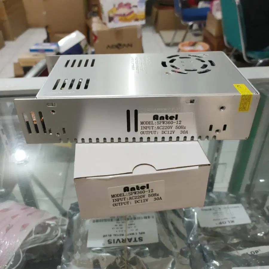 Power supply 12v 30a murni kipas