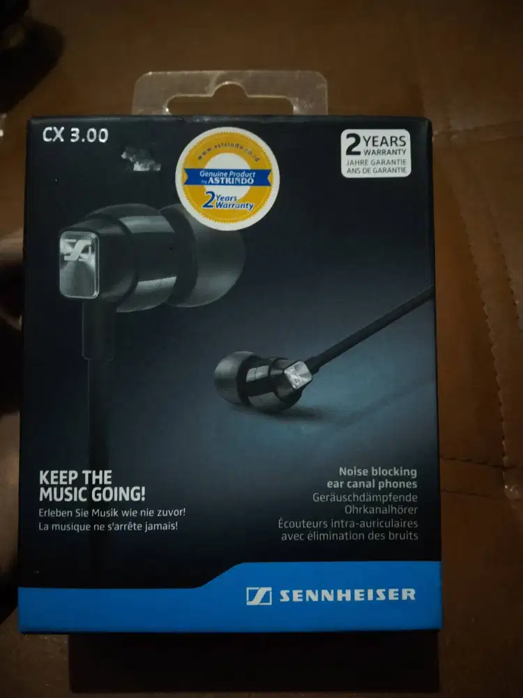 earphone senheiser cx 3.00