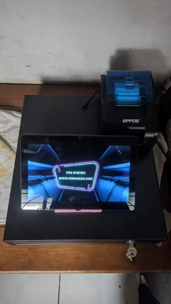 Komputer Kasir Toko Sayur & Rak Minimarket minimalis