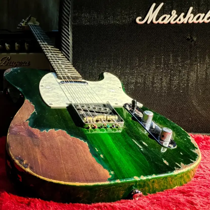 Gitar Original Grassroots TE-50R Emerald Green
