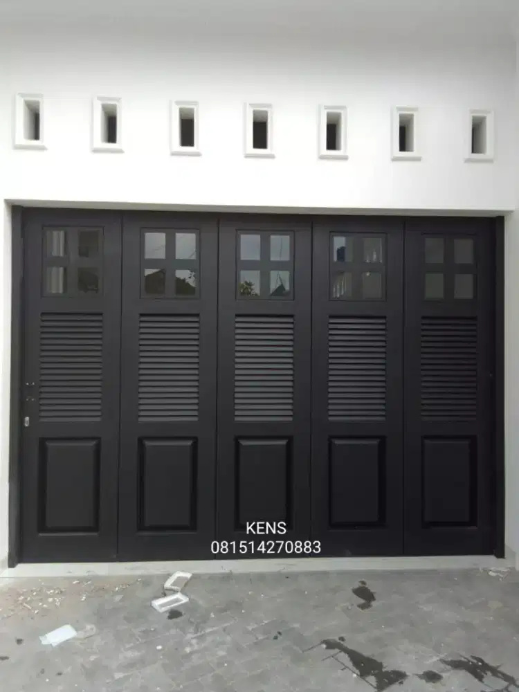 Pintu besi garasi KENS