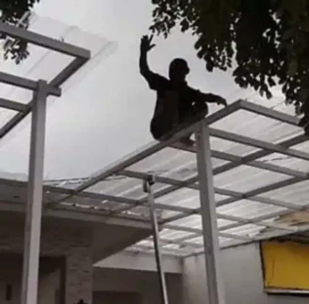 Kanopi modern minimalis lampung