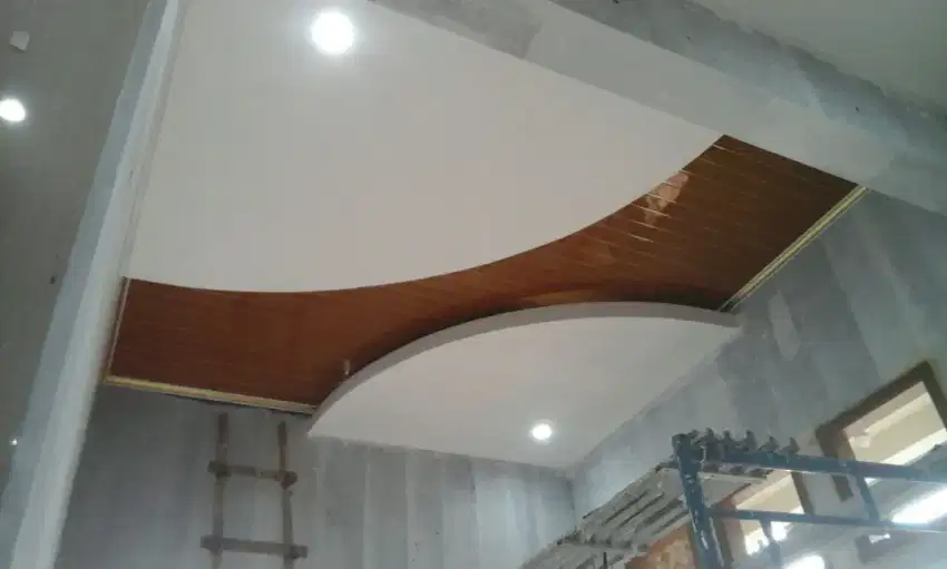 Melayani jasa pemasangan plafon dan sekat partisi gypsum