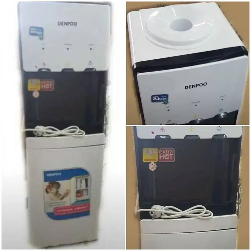 DISPENSER AIR Merek DENPOO DK- 3305, Bisa Panas Dingin Normal (BARU)..